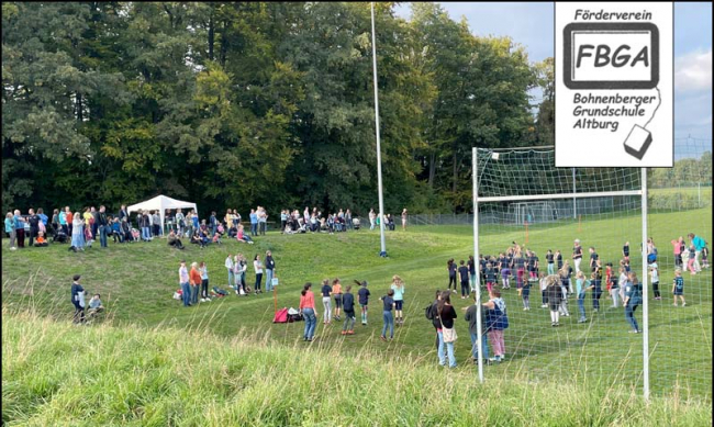 Sponsorenlauf der Bohnenberger Grundschule Altburg 2022